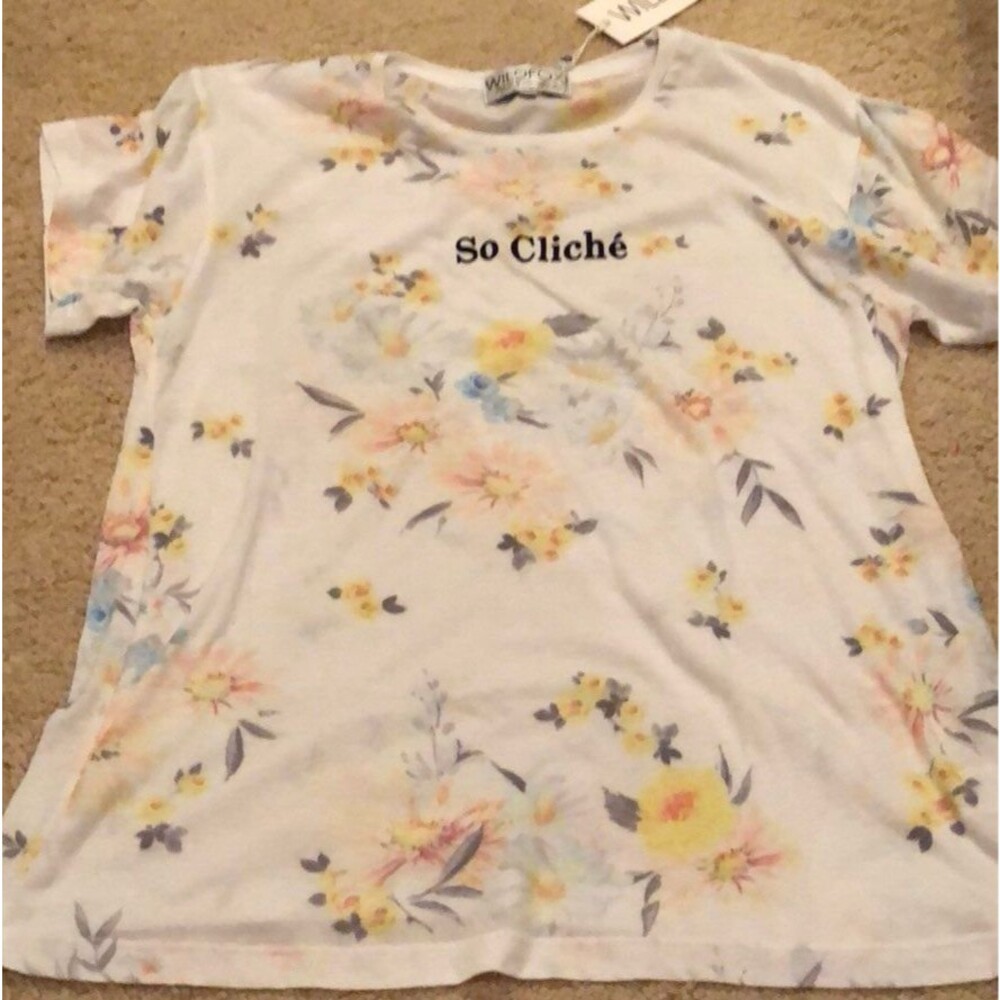 Brand new Wildfox “So Cliche” top